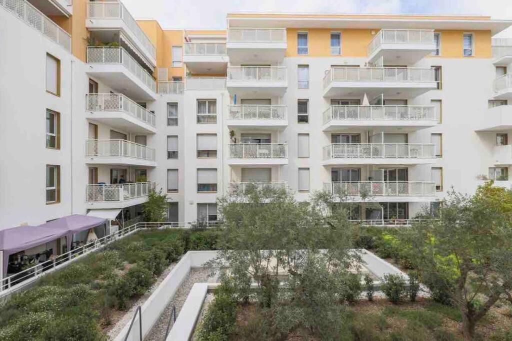 Logement Moderne Luxueux Parking Ac Cote De La Mer Nicea Zewnętrze zdjęcie