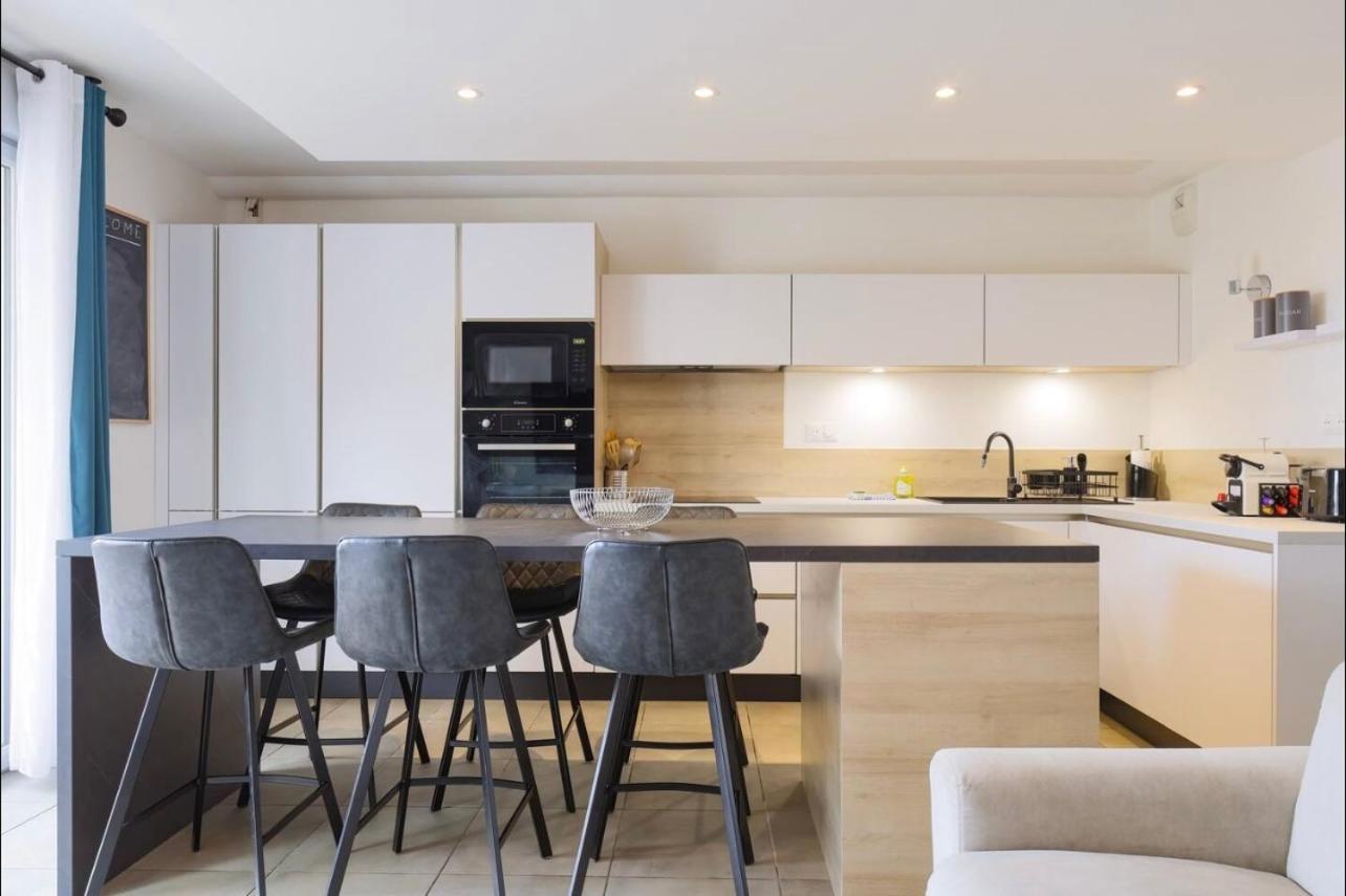 Logement Moderne Luxueux Parking Ac Cote De La Mer Nicea Zewnętrze zdjęcie