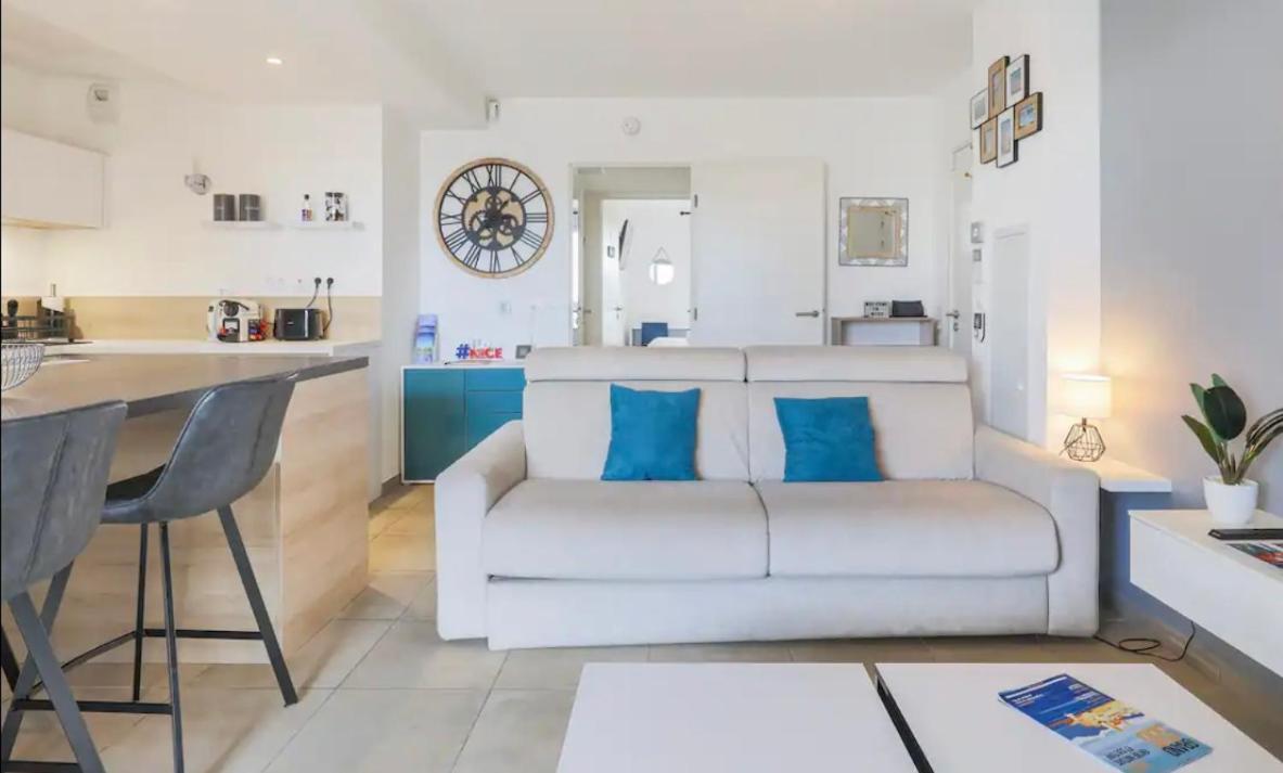 Logement Moderne Luxueux Parking Ac Cote De La Mer Nicea Zewnętrze zdjęcie