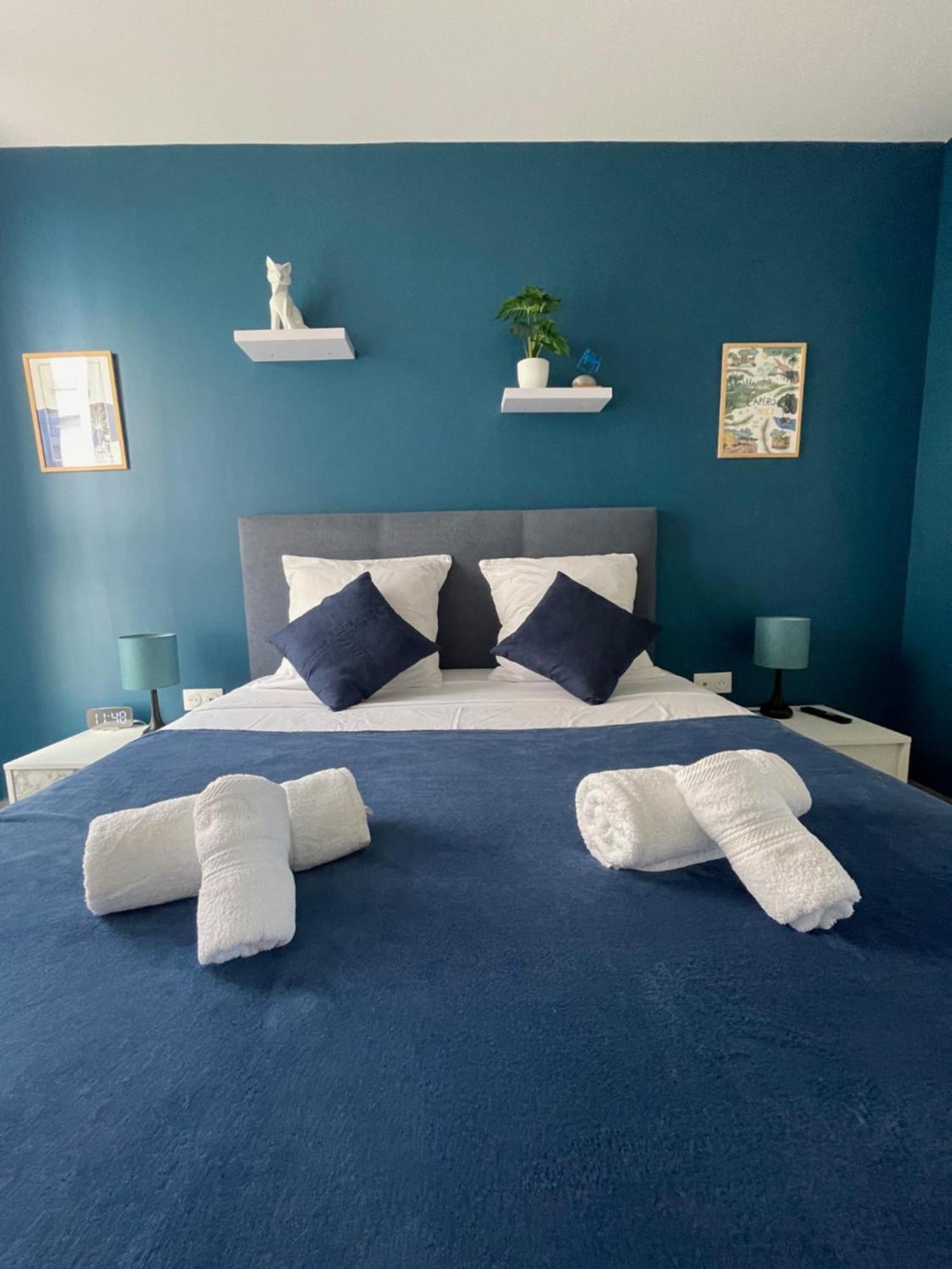 Logement Moderne Luxueux Parking Ac Cote De La Mer Nicea Zewnętrze zdjęcie